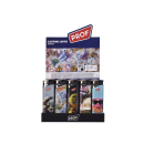 Elektrofeuerzeuge "MONEY ELECT", 5-fach sortiert, 50er Display