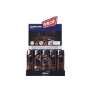 Elektrofeuerzeuge "WHISKY", 5-fach sortiert, 50er Display