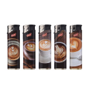 Elektrofeuerzeuge "COFFEE", 5-fach sortiert, 50er Display