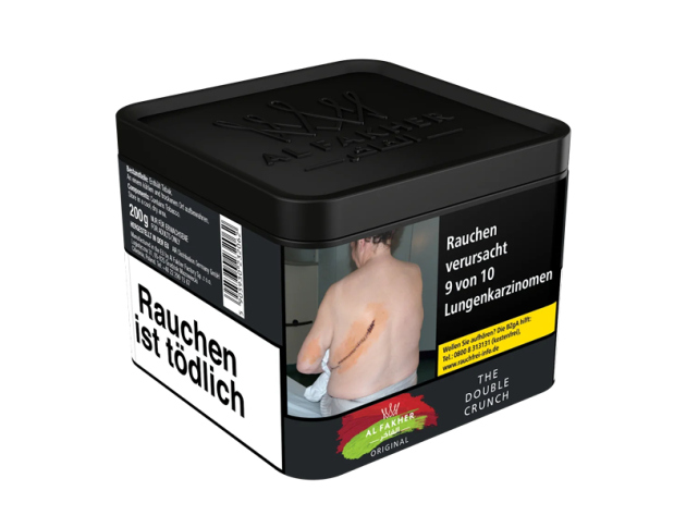 Al Fakher Tabak - The Double Crunch (Doppelapfel mit Anis) - 200g