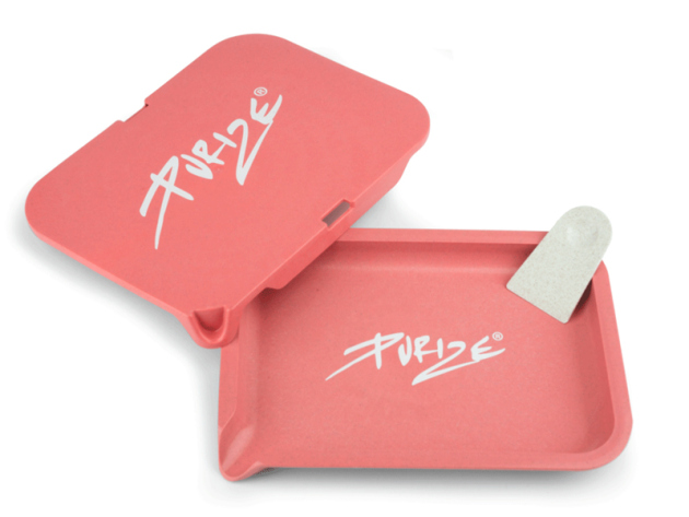 Purize Tray KIT, Plant-Fiber-Composite, pink