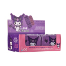 Kinderpflaster - glitzer Pflaster "Kuromi" - Metall-Box - 24 Pflaster
