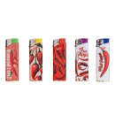 Elektrofeuerzeuge "Chilli Peppers", 5-fach sortiert, 50er Display