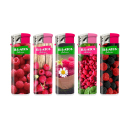Elektrofeuerzeuge "RASPBERRY" mit Duft, 5-fach...