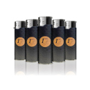 Elektrofeuerzeuge "GLÜCKSCENT", 5-fach sortiert, 50er Display