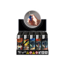 Elektrofeuerzeuge "WOLVES PACK", 5-fach sortiert, 50er Display