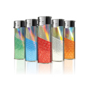 Elektrofeuerzeuge "RAINBOW PATTERNS", 5-fach sortiert, 50er Display