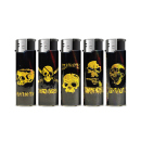 Elektrofeuerzeuge "DEADLY GOLD", 5-fach sortiert, 50er Display