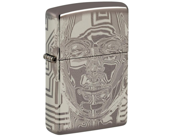 Zippo Feuerzeug - 3D Metal Head Design