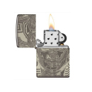 Zippo Feuerzeug - 3D Metal Head Design