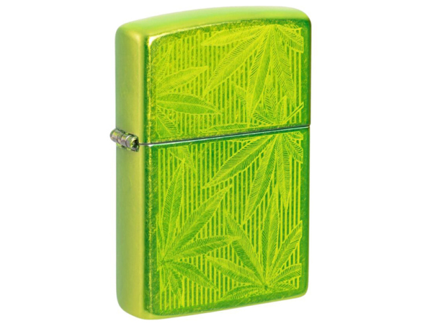 Zippo Feuerzeug - Cannabis Leaves Design