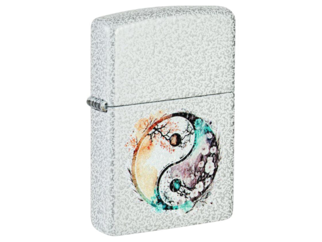 Zippo Feuerzeug - Watercolor Yin Yang Design