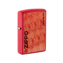Zippo Feuerzeug - Zippo Design Red Matte