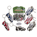 Schlüsselanhänger "Fußballschuhe" Metall; 3-fach sortiert, 60er Pack