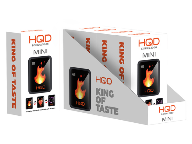 e shisha mit akku HQD VAPE POD E-SHISHA SYSTEM AKKU - PINK - Shisha Store München