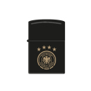 Zippo Feuerzeug -  DFB Logo, schwarz matt