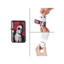 Zigarrenfeuerzeuge "Girl and skull", Jet-Flame, 3-fach sortiert, 12er Display