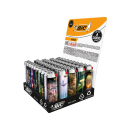 BIC PAKET - Doppelthekendisplay "Supernatural" + J26 Bic Maxi Standard (50 Stück) + BIC® Mini Gaming Konsole
