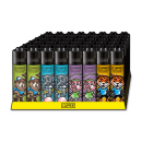 Clipper Large NEON LEAVES#2, 48 Display