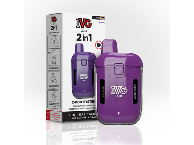 IVG AIR - Basisgerät - 2in1 - Purple (lila)