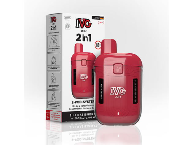 IVG AIR - Basisgerät - 2in1 - Red (rot)