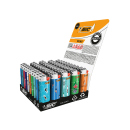 BIC Mini J25 Reibrad Feuerzeuge "Compet", 50er Display