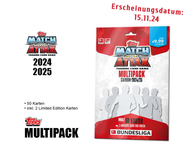 Match Attax Bundesliga 2024/2025 Multipack