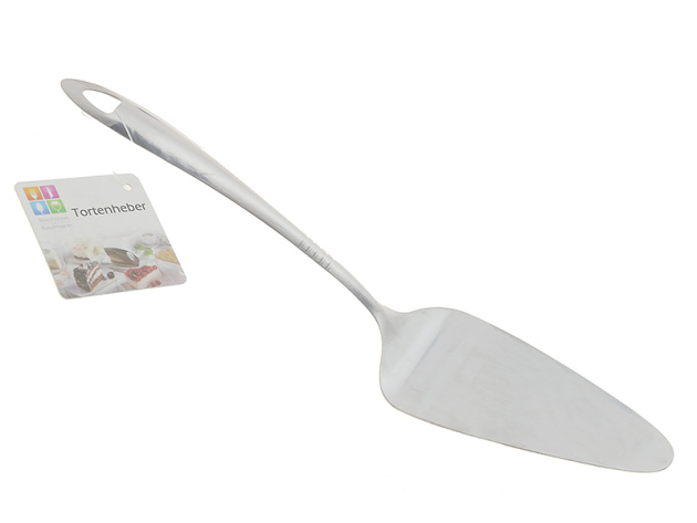Tortenheber Edelstahl, 26,5 cm lang;silber; einzeln