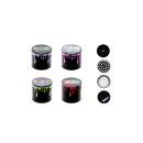 Grinder "Printing"; 4-tlg., Ø 40mm, einzeln