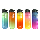 Reibradfeuerzeug &quot;2-Tone Transparent&quot;; 5-fach...