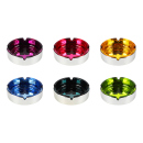 Aschenbecher "So" Glas &Oslash; 100mm; 6-fach...