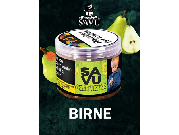 Savu - Green Bear (Birne) - 200g