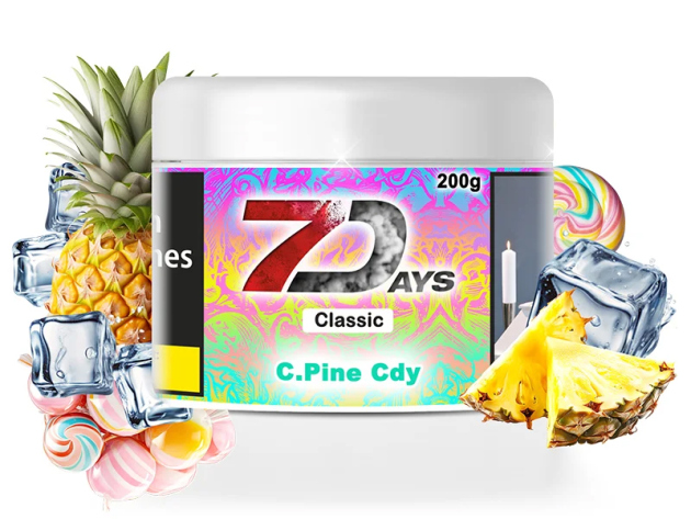 7Days - C. Pine Cdy (Ananas, Bonbon, Ice) - 200g