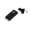 Zigarrenetui "Diamond" 2er, schwarz, mit Cutter Ring 70