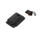 Zigarrenetui "Diamond" 3er, schwarz mit Noppen,...