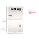 AKTION - 80x SKE Crystal Bar mit Nikotin + Leerdisplay Kunststoff, 2 Fächer, Schloss -  GRATIS