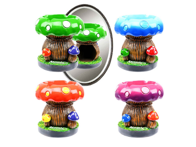 Aschenbecher "Mush", 4-fach sortiert, einzeln