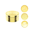 Grinder "Gold"; 4-tlg., Ø 5 cm, einzeln