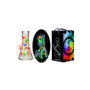Glasbong "Mushroom" transp; Glow in the Dark;...