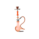 Shisha "Wave"; versch. Farben; ca. 55 cm, 1 Schlauch