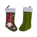 Jumbo-Kaminsocken, Wichtel, 3- fach sortiert, 49 x 25 cm: einzeln