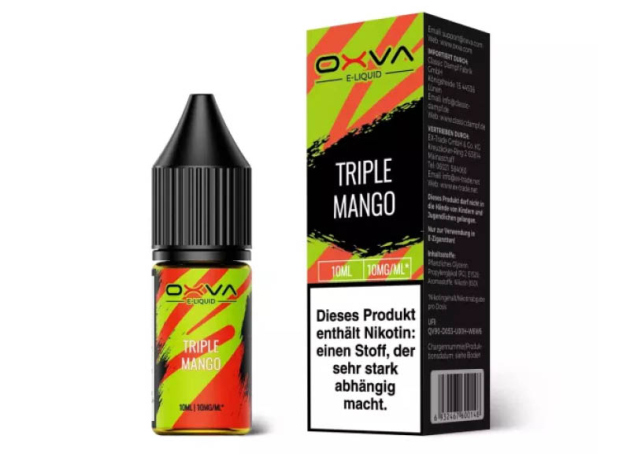 Oxva - Triple Mango (Mango) - Liquid - 10 mg - 10 ml