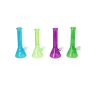 Glasbong "Polarlicht" Höhe 26 cm, Ø 4cm, Schliff 18, 4-fach sortiert, einzeln