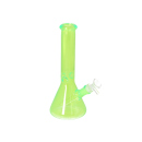 Glasbong "Polarlicht" Höhe 26 cm, Ø 4cm, Schliff 18, 4-fach sortiert, einzeln