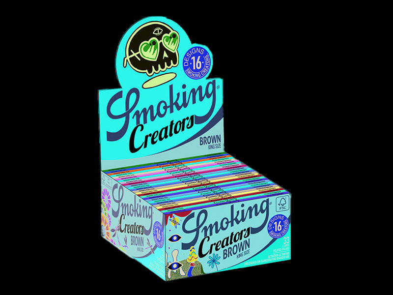 Smoking King Size Brown, Creators, 50 Hefte je 33 Blatt