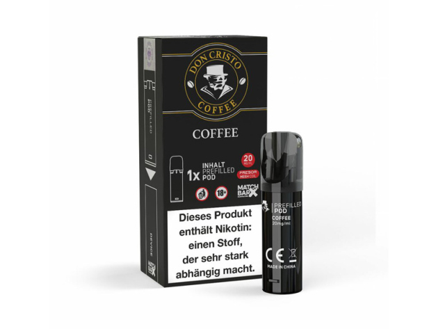 Don Cristo - Prefilled Pod - Coffee (Kaffee) - 20mg - ca. 600 Züge
