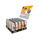 BIC Mini J25 Reibrad Feuerzeuge "Origami", 50er Display