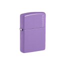 Zippo Feuerzeug - Smokey Lavender with Zippo Logo Design
