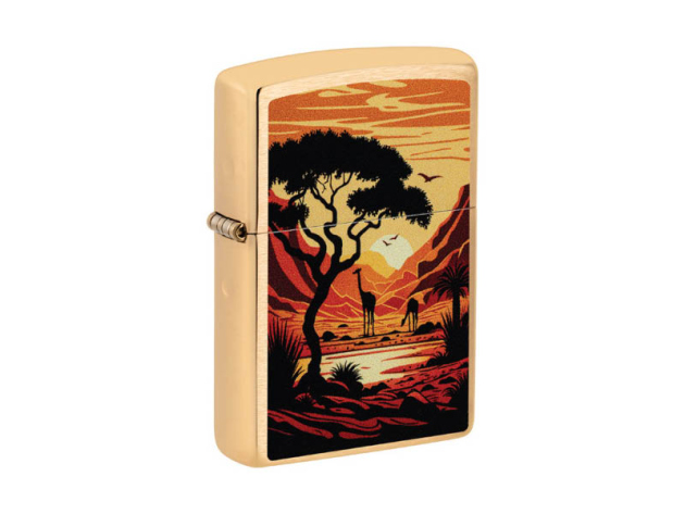 Zippo Feuerzeug - Giraffes Design