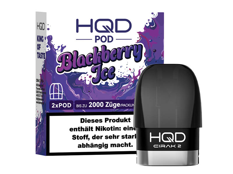 hqd cirak geht nicht HQD Cirak 2 Pod - Blackberry Ice (Brombeer) - 18mg - 1000 Züge